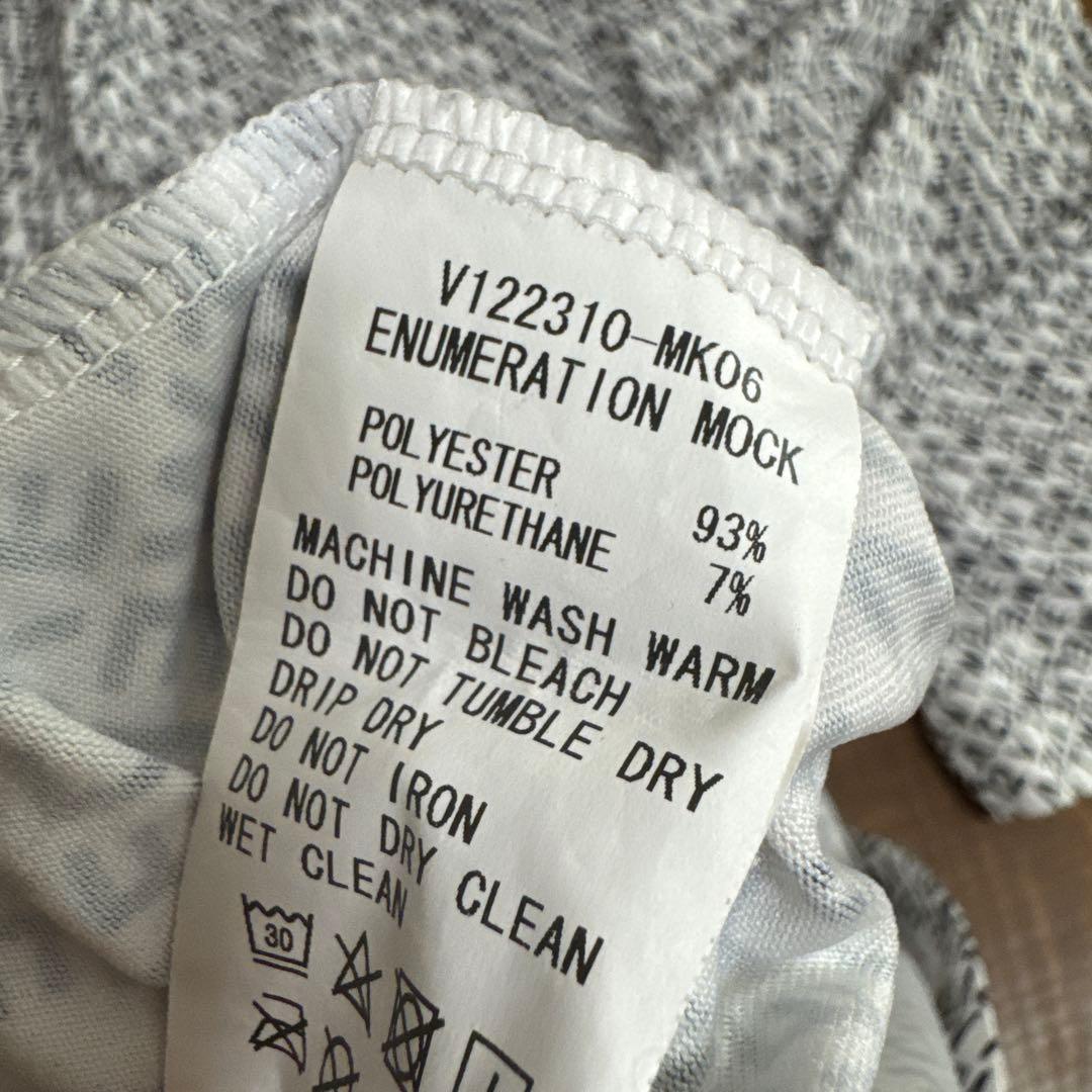 美品　V12 モックネックシャツ　M メンズ