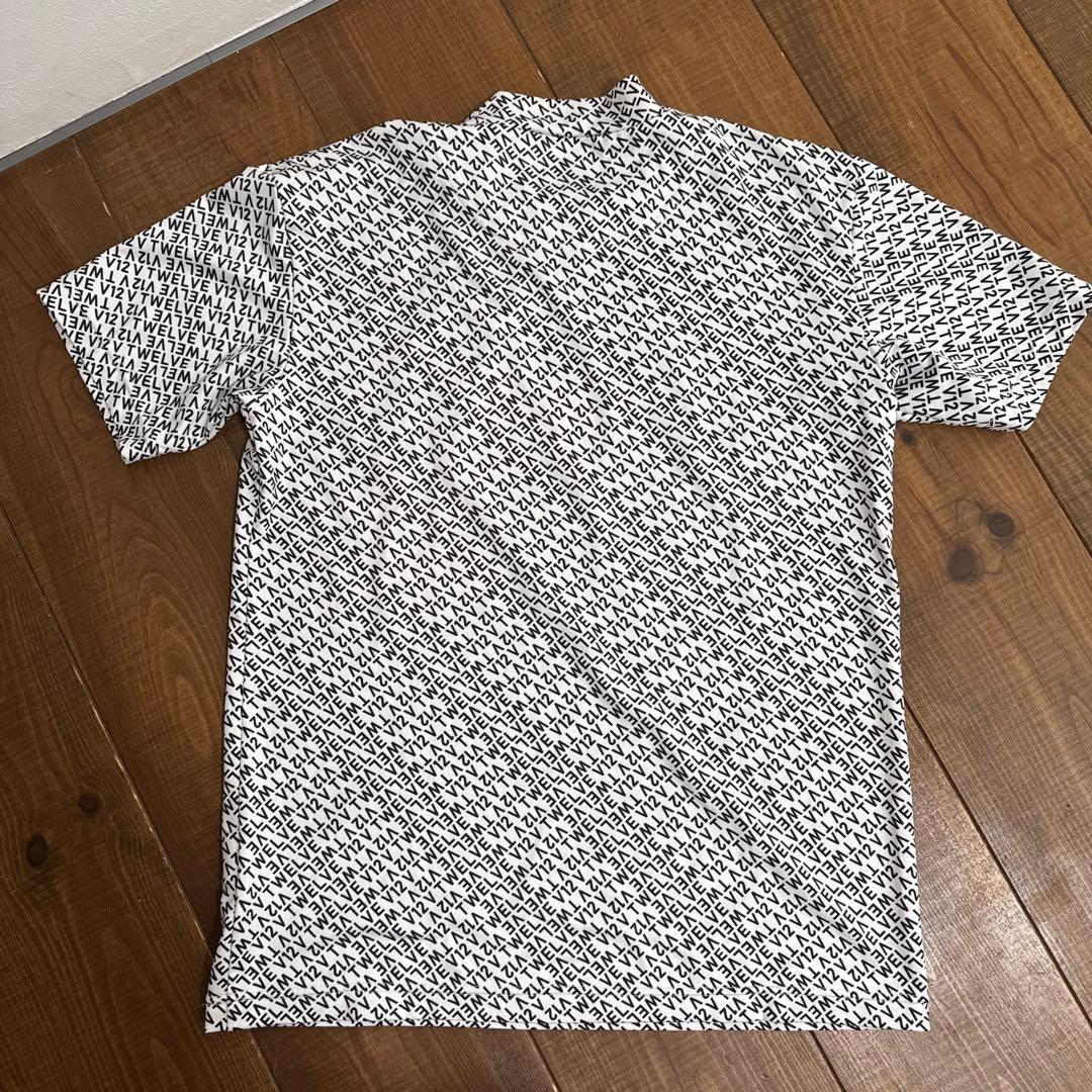 美品　V12 モックネックシャツ　M メンズ