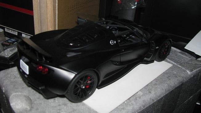 ミニカー AUTO art 1/18 HENNESSEY VENOM GT SPYDER