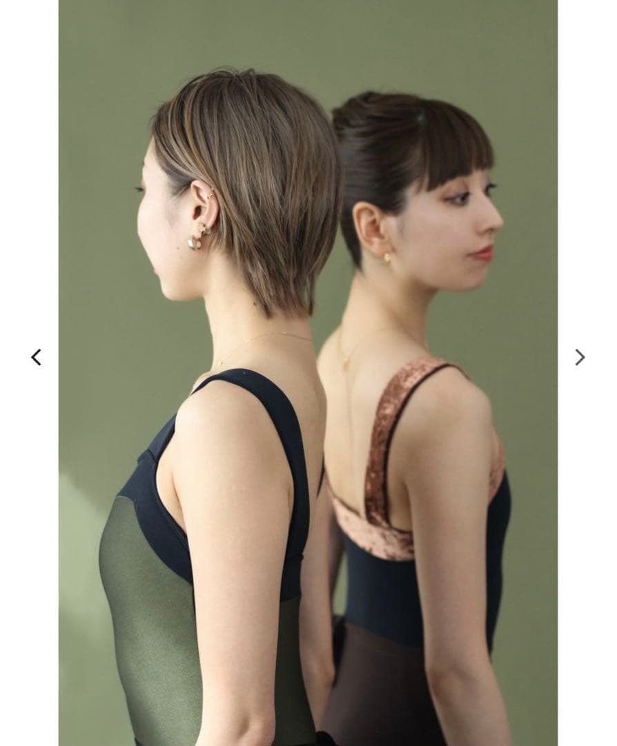 【ご購入者決定】ピケ　ブラック×ブロンズ　ML