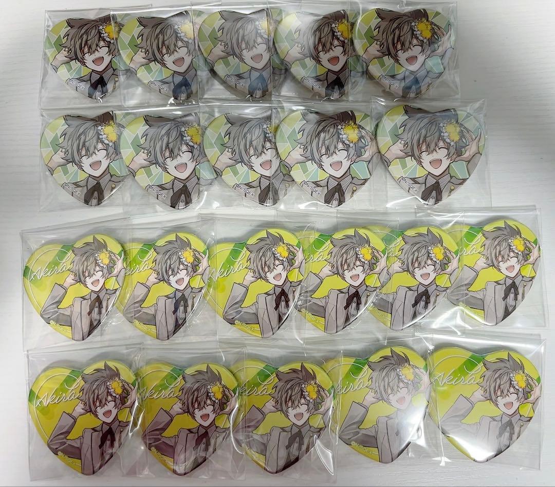 東京エイリアンズ 郡司晃 ハート缶バッジ