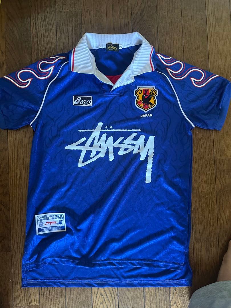 日本代表 サッカーシャツ Sサイズ asics