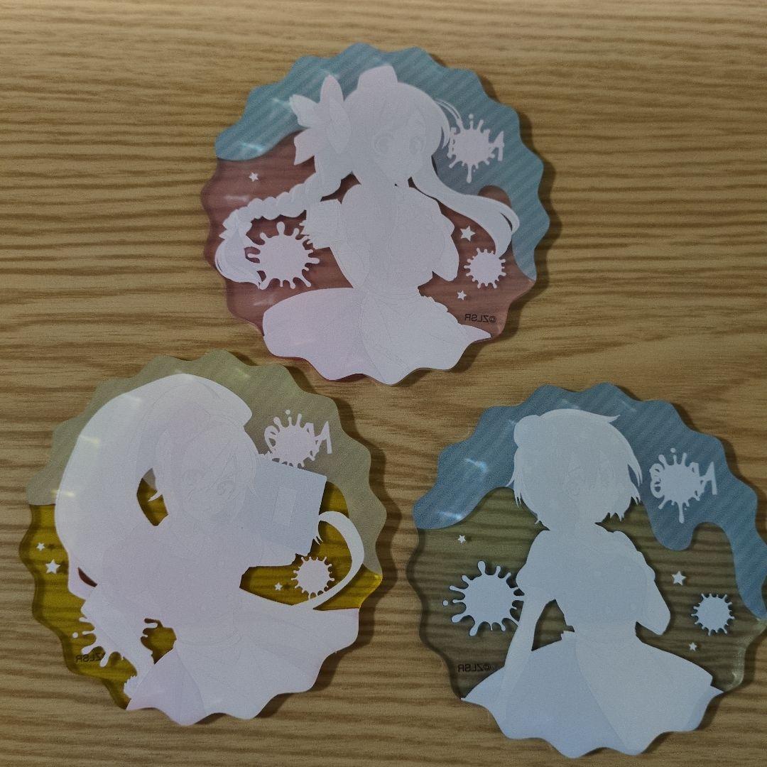 ゾンビランドサガ　コラボカフェトーキョー　アクリルコースター