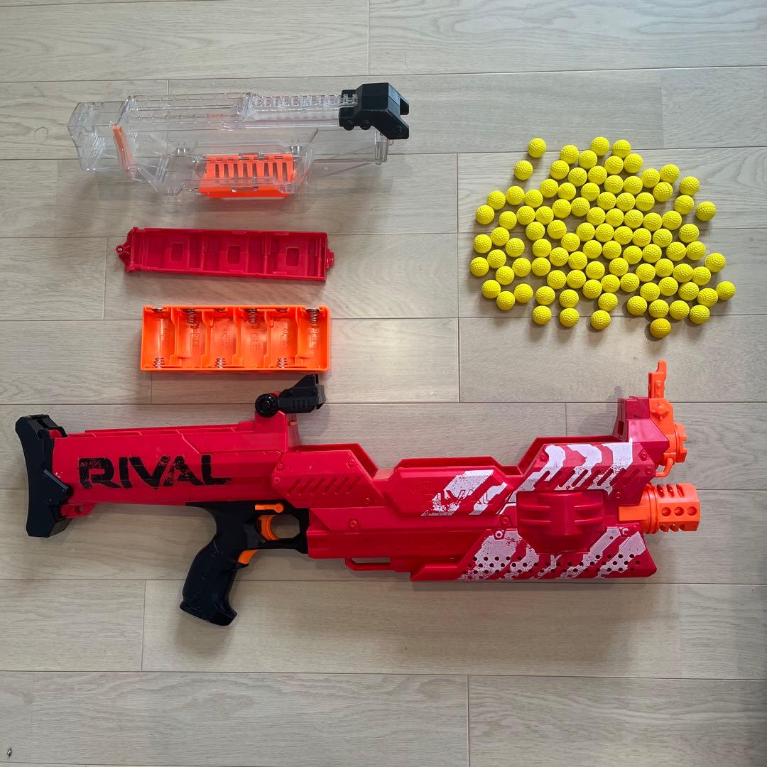 【大幅値下げ】NERF Rival Nemesis MXVII-10K（赤）