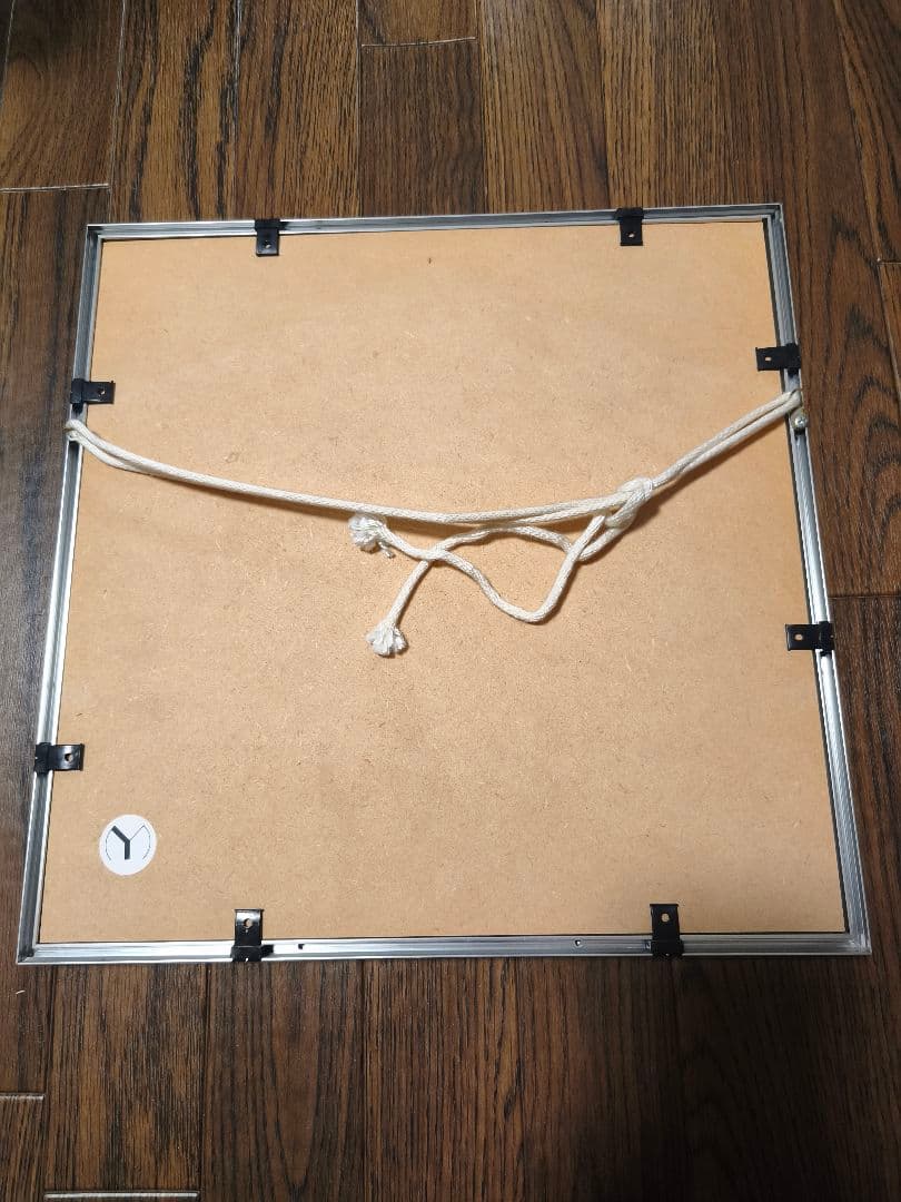 富士風水絵画　彫金パネル 「白富士 」