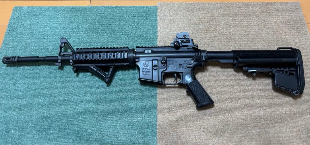 【最終値下げ】東京マルイ次世代電動ガン M4CQB-Rカスタム（弾速表示掲載）