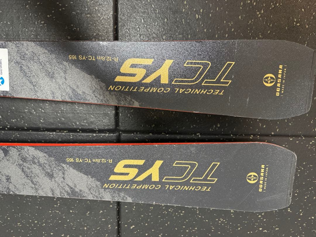オガサカ　スキー板　TC-YS 165cm