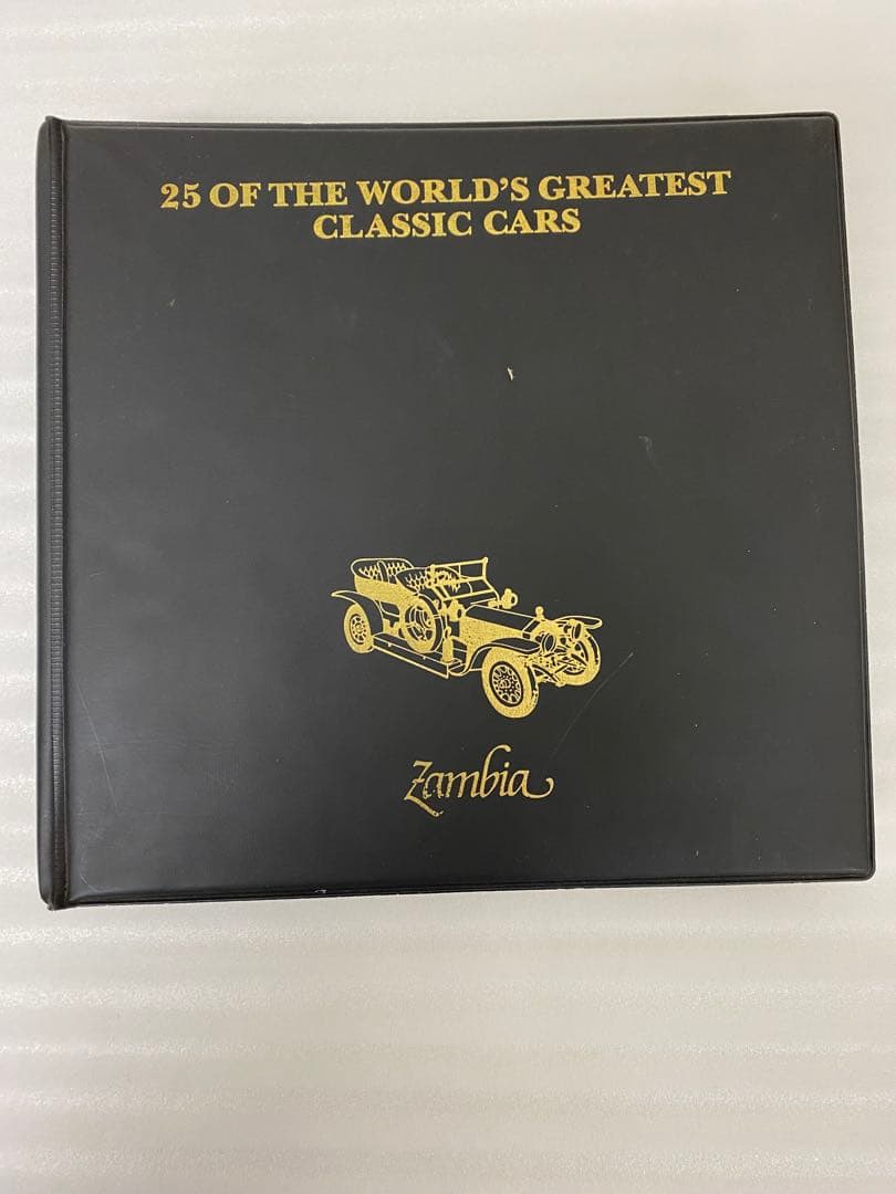 3-3249 【限定版】ザンビア郵便局発行K22金箔押