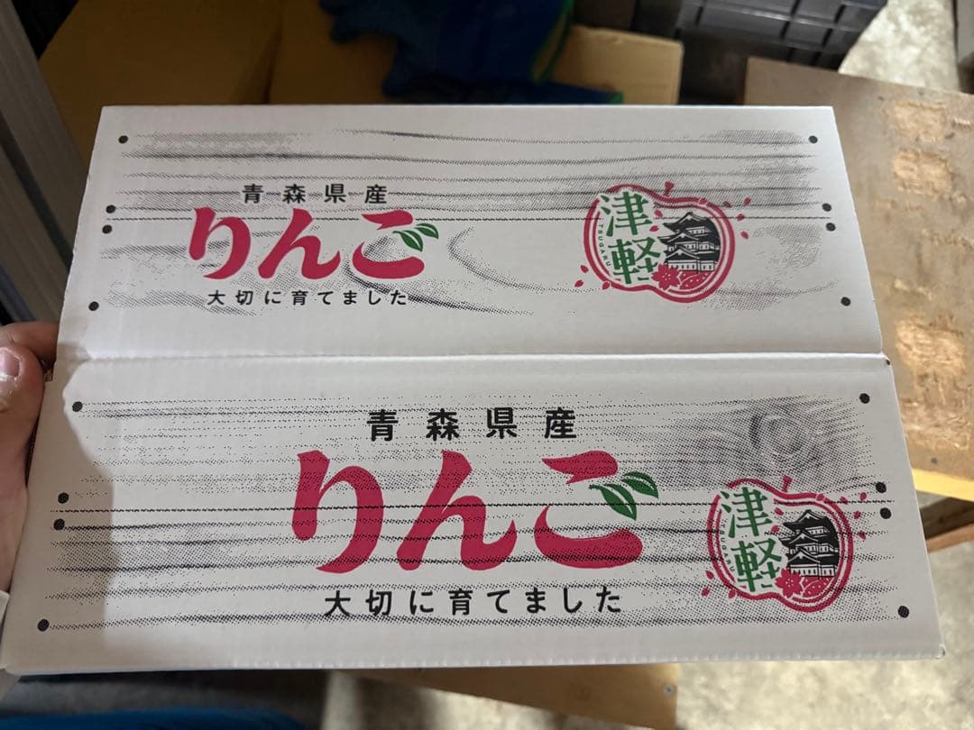 青森県産　減農薬栽培　サンふじ10キロ贈答品