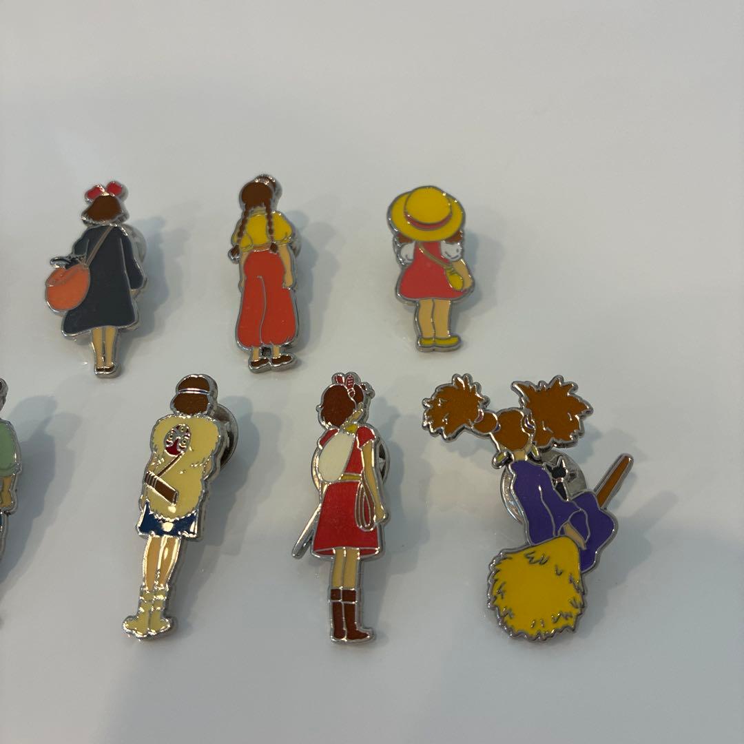 スタジオジブリ　ピンズコレクション　全8種コンプリートセット