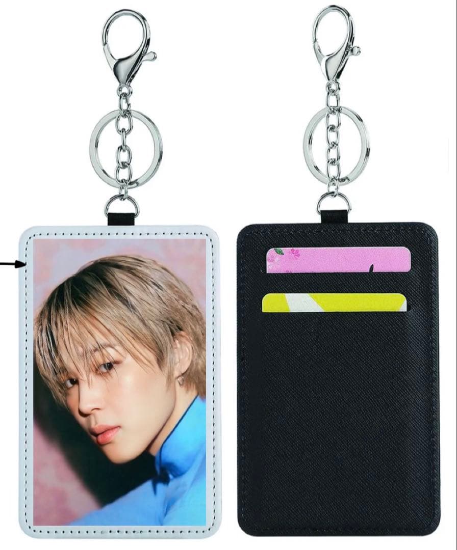 BTS jimin ジミン パスケース　約7×11cm