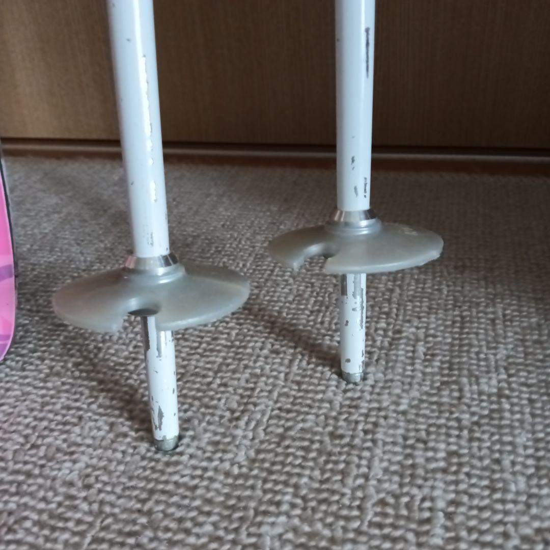 スキー板セット・ブーツ（専用袋付）・ストック　150㎝・24.5㎝