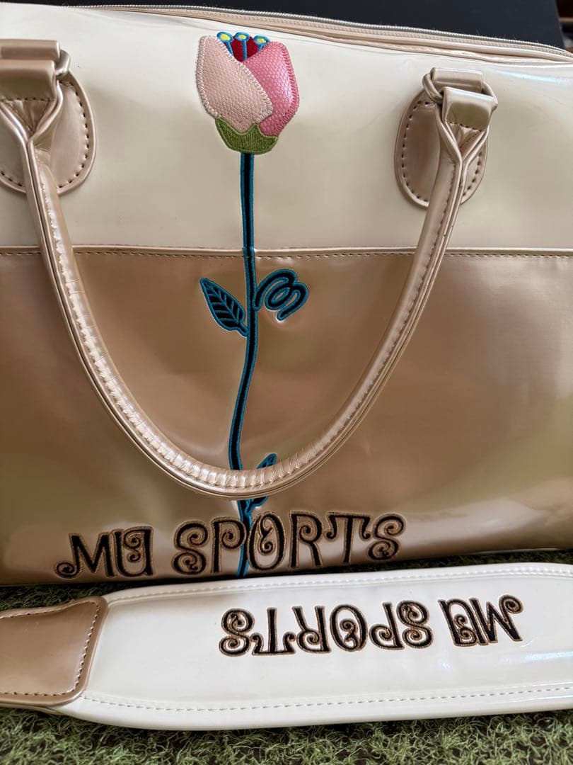 MU SPORTS ゴルフ　ボストンバッグ