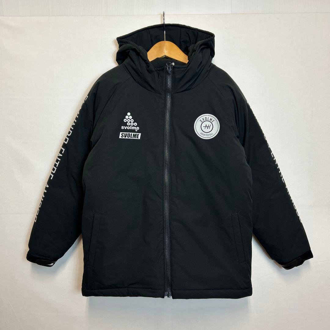 140cm スボルメ ジュニア中綿ジャケット ブラック