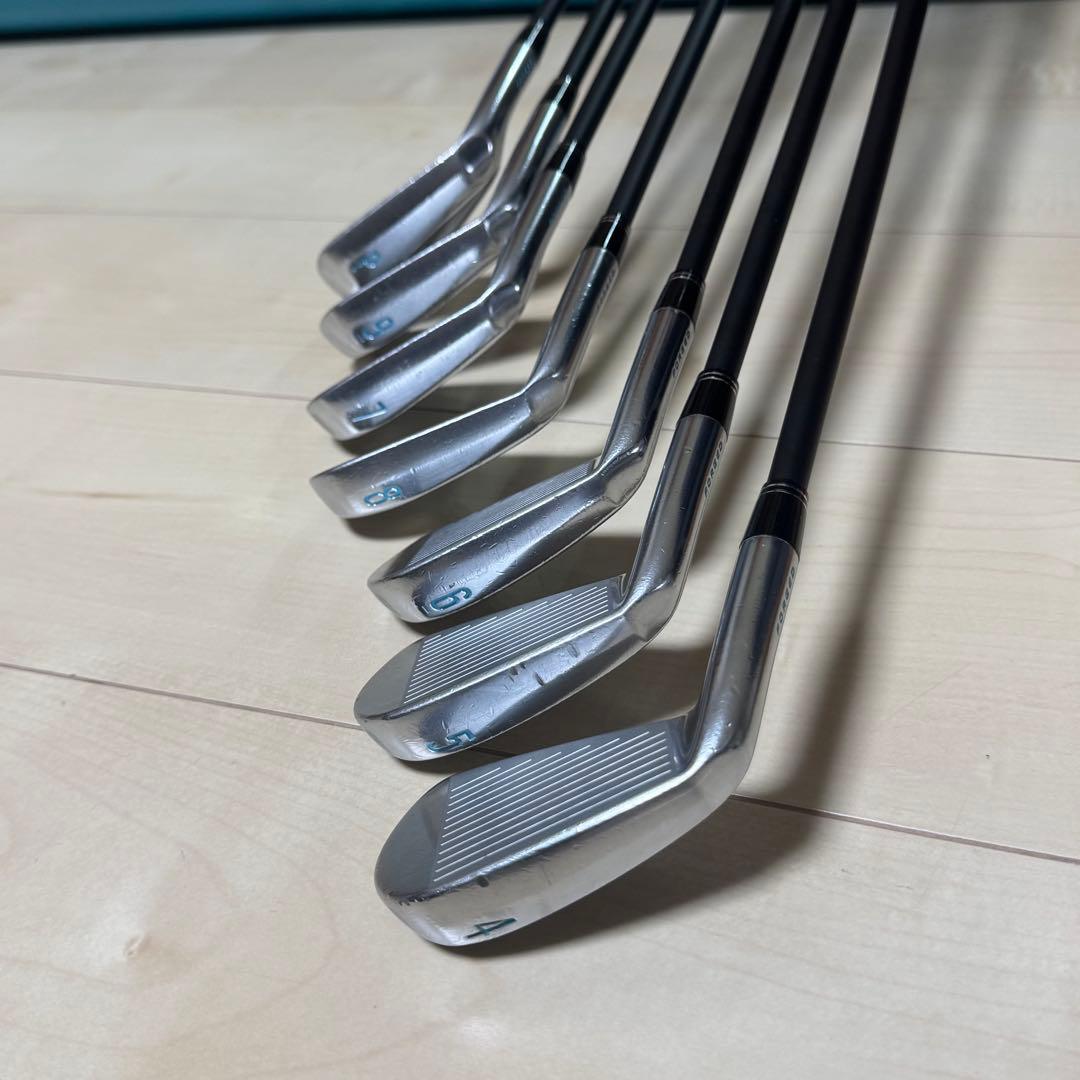 スリクソン zx7 アイアン 7本セット travilトラビル 115X 4~P