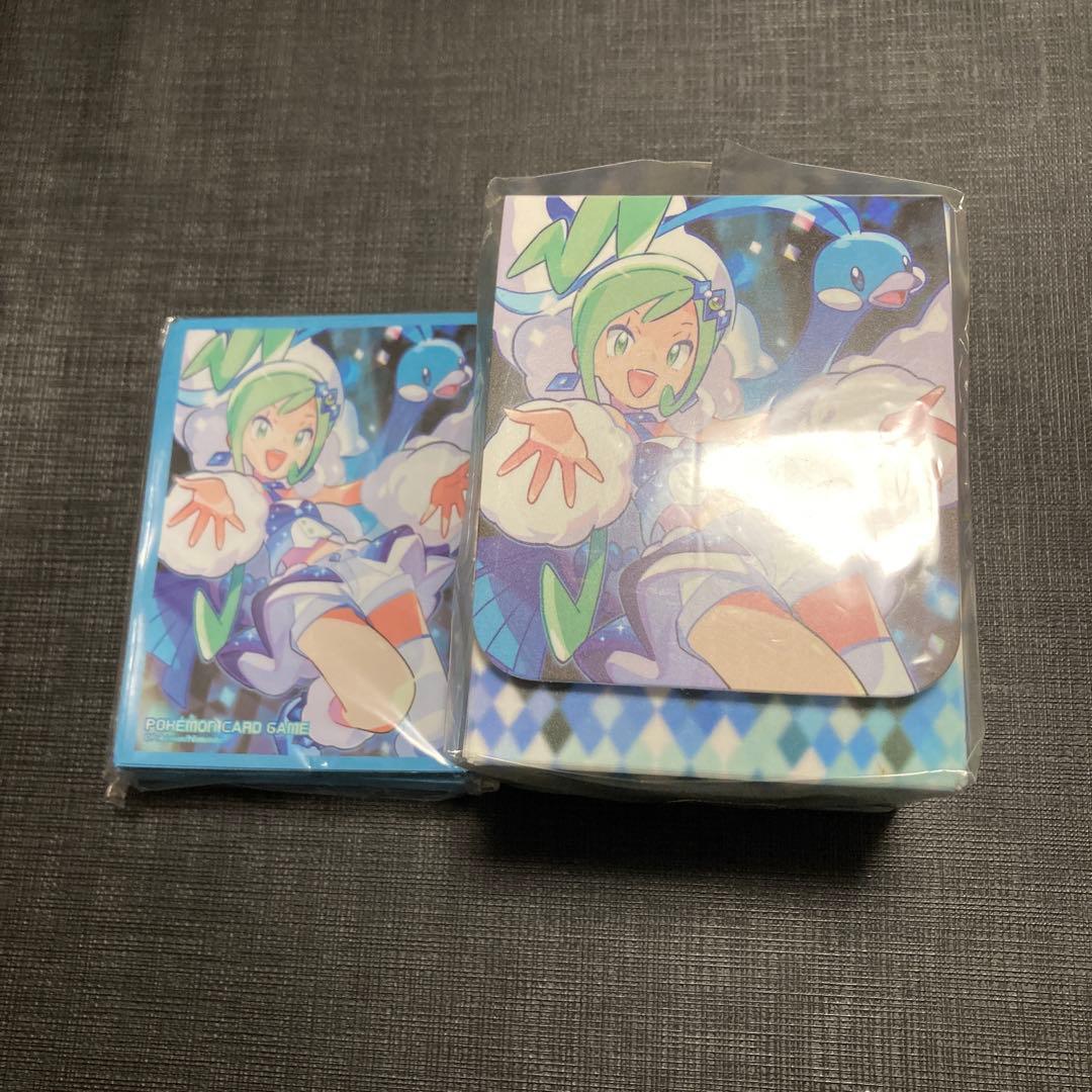 【公式サプライ】ポケモンカード デッキシールド デッキケース ルチア　新品未開封