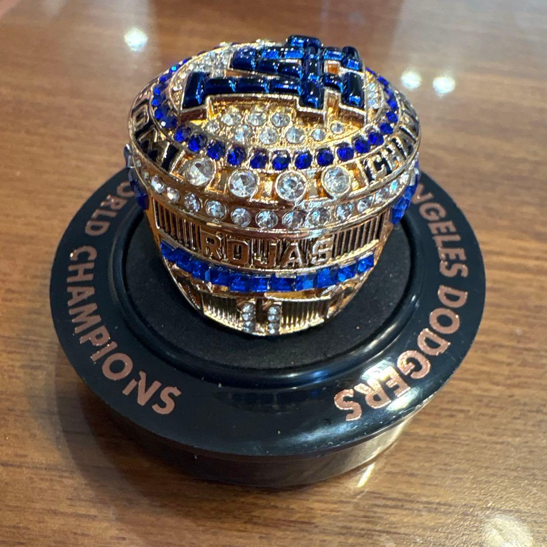 世界一！【入手困難】 ドジャースワールドシリーズ優勝記念リング ロハス