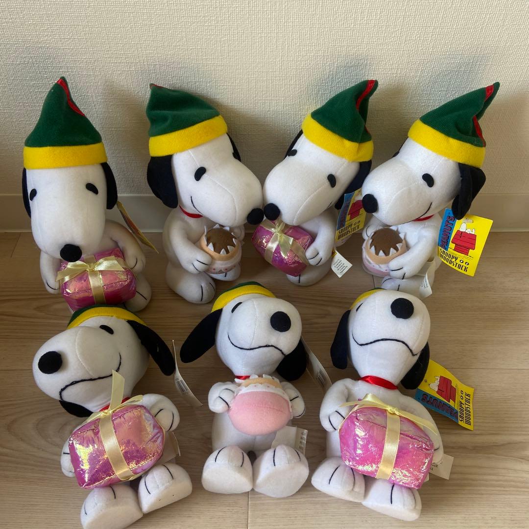 スヌーピー ぬいぐるみ　まとめ売り　平成レトロ　当時物　レア　お祝い　バースデー