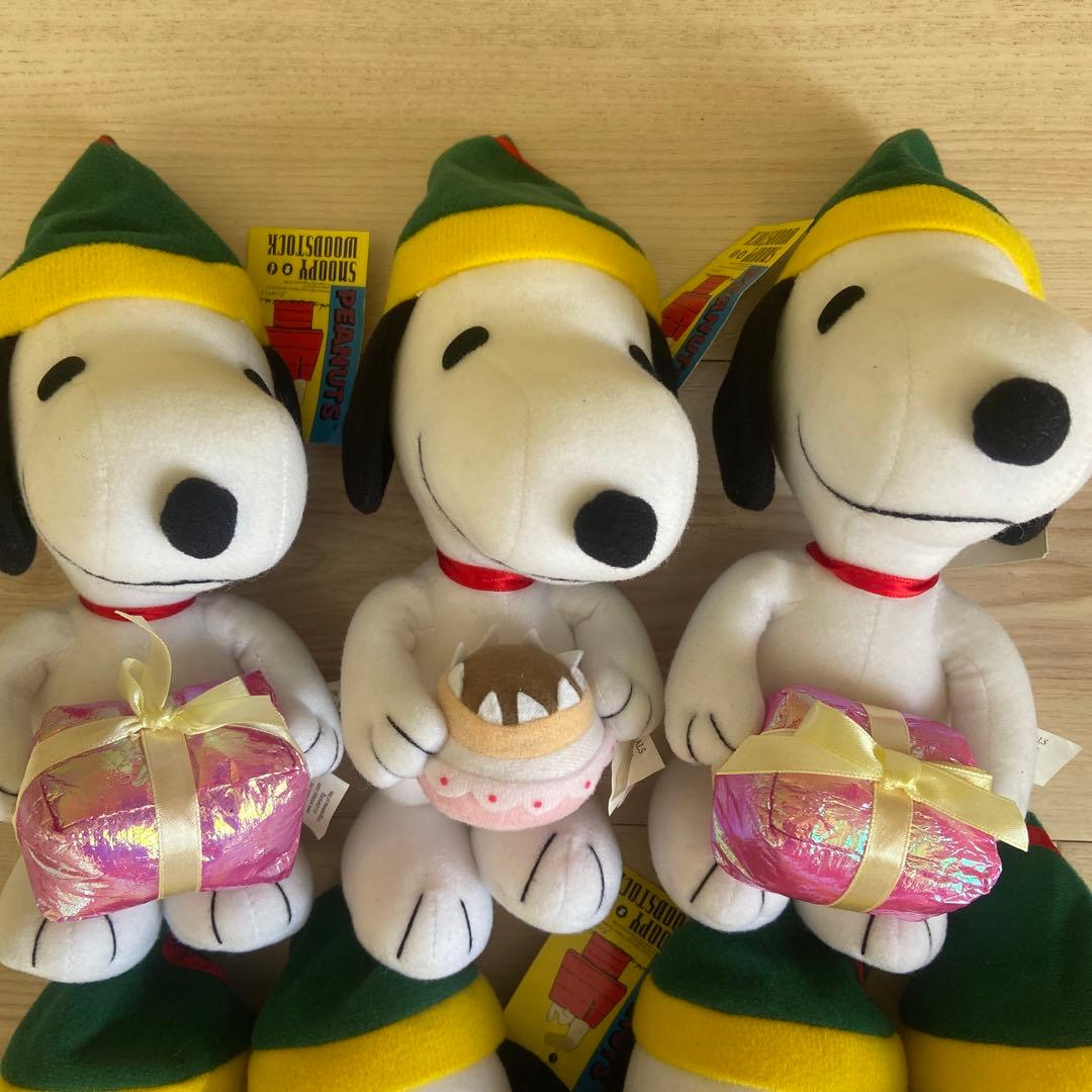スヌーピー ぬいぐるみ　まとめ売り　平成レトロ　当時物　レア　お祝い　バースデー