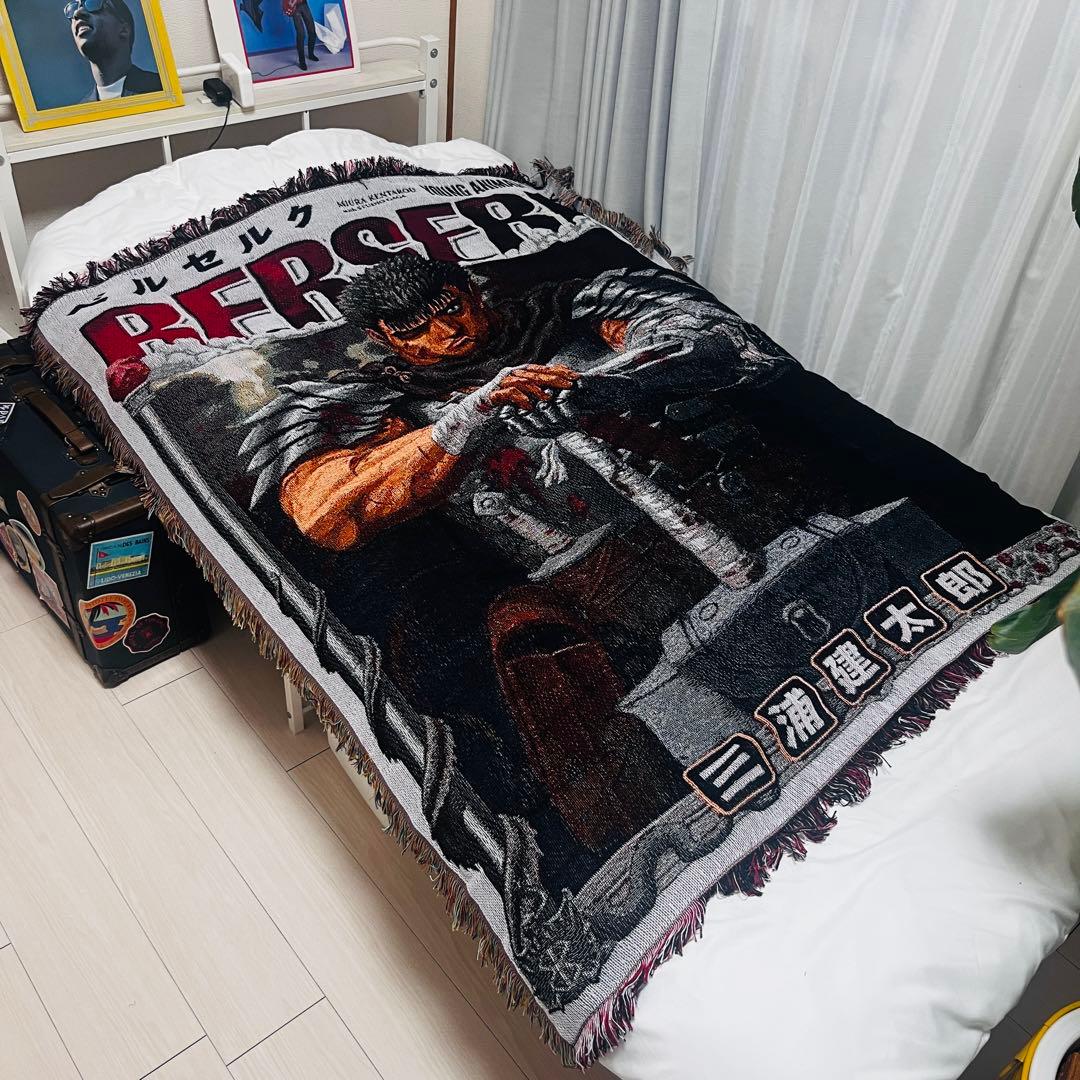 ベルセルク berserk jacquard blanket rug