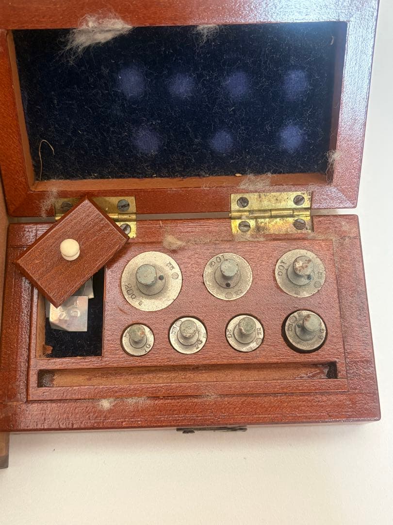 おまけ付き精密天秤★調剤天秤★度量衡★大正？昭和？レトロ アンティーク★べっ甲