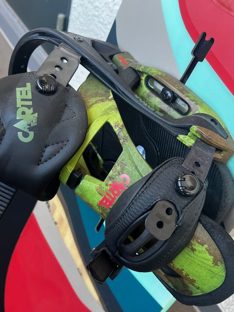 Burton CUSTOM 156 +ビィンディングCartelセット