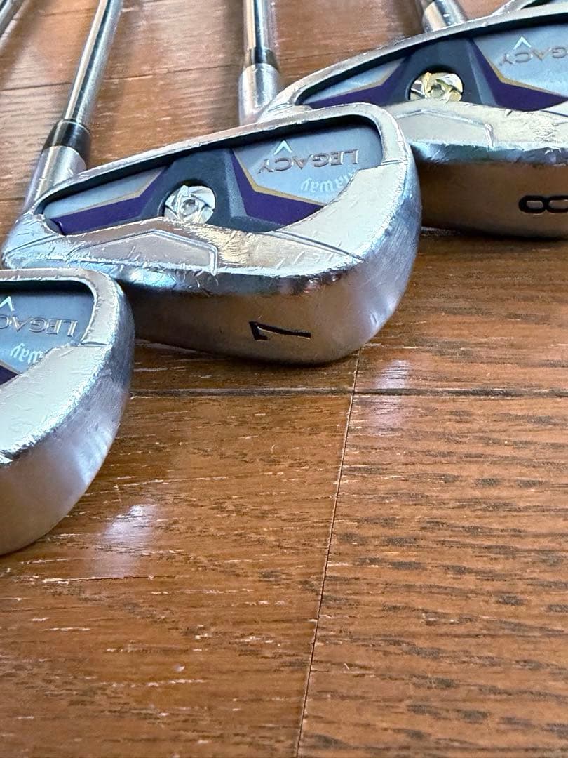 【名器】キャロウェイレガシーアイアン6本セット　ダイナミックゴールドS200