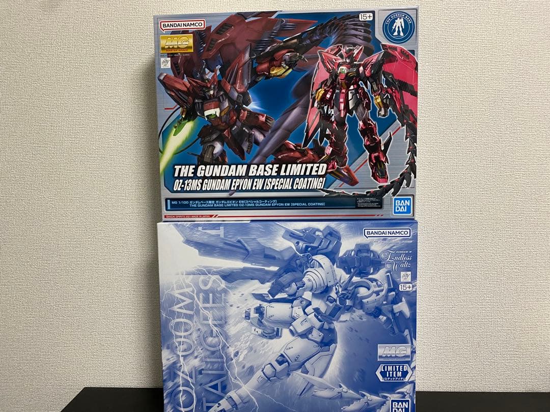 MG 1/100 ガンダムエピオン&トールギスⅢ EW SPコーティング