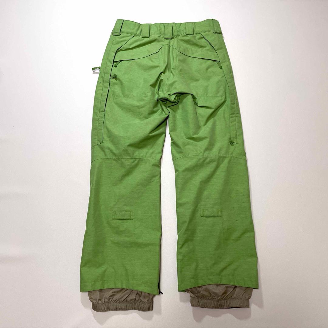 6712【美品】バートン　ak　パンツ　メンズ　ゴアテックス スノボ グリーン