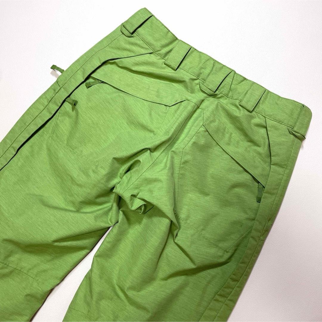 6712【美品】バートン　ak　パンツ　メンズ　ゴアテックス スノボ グリーン