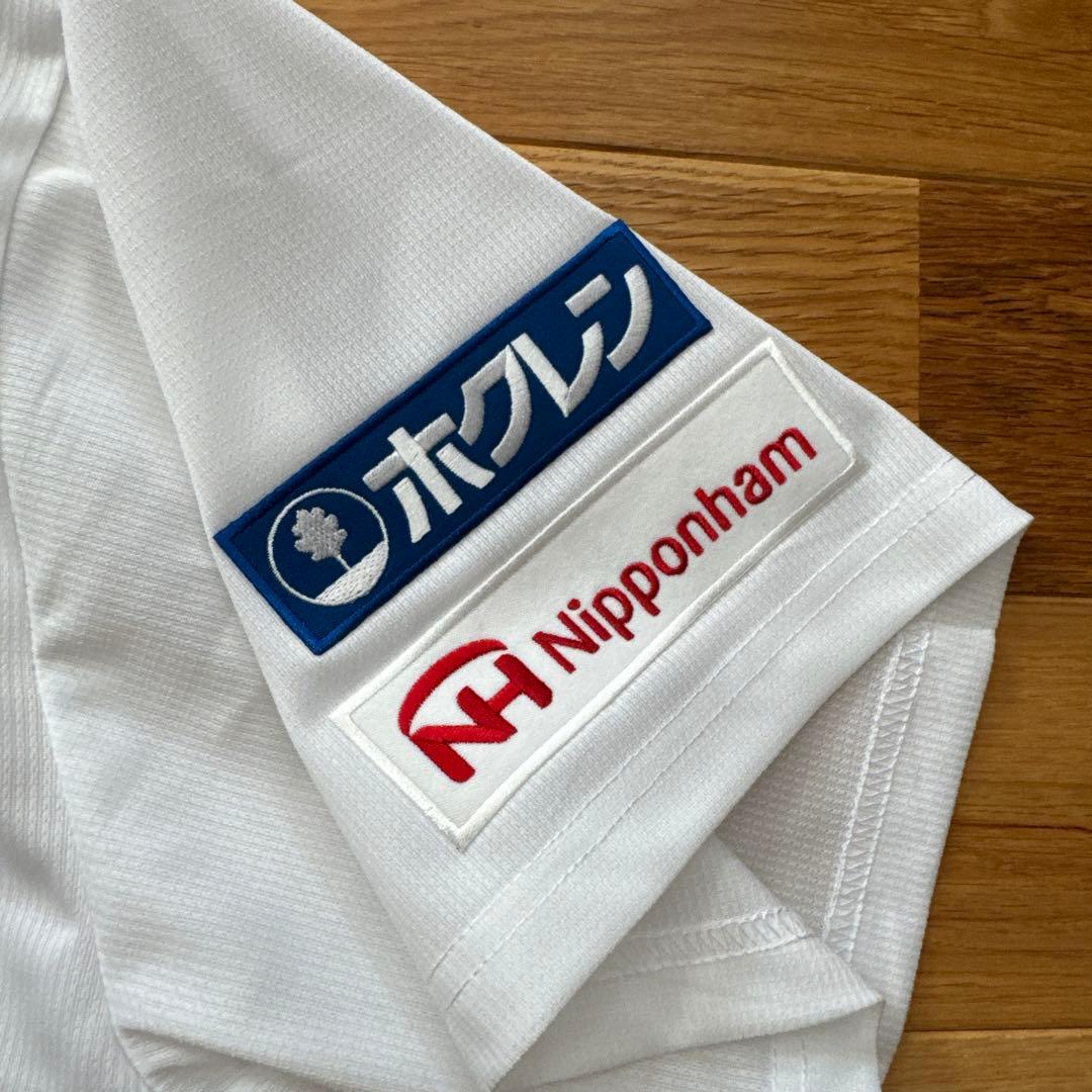 日本ハムファイターズ 郡司裕也 グリッターワッペンスポンサー完全ユニフォーム