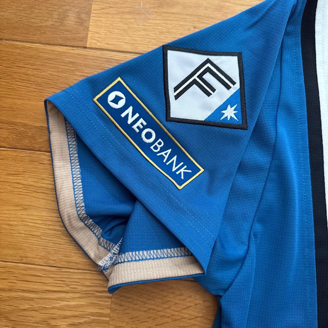 日本ハムファイターズ 郡司裕也 グリッターワッペンスポンサー完全ユニフォーム