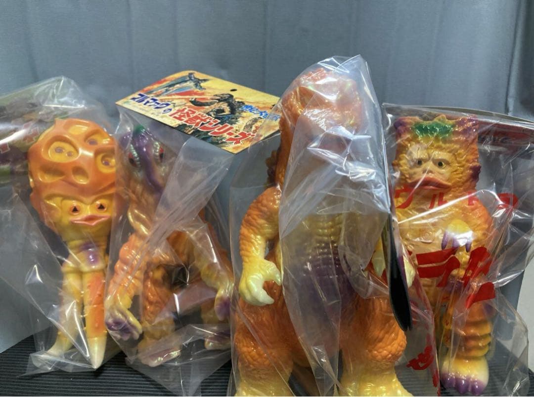 4体セット M1号 ゴジラ ガラモン　ヘドラ　チブル星人　スーフェス ブルマァク