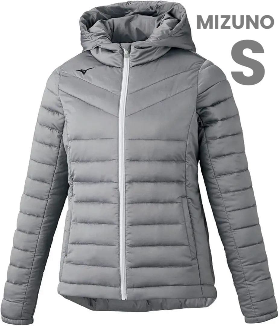 【MIZUNO】ミズノ　トレーニングウェア テックフィルジャケット S シルバー