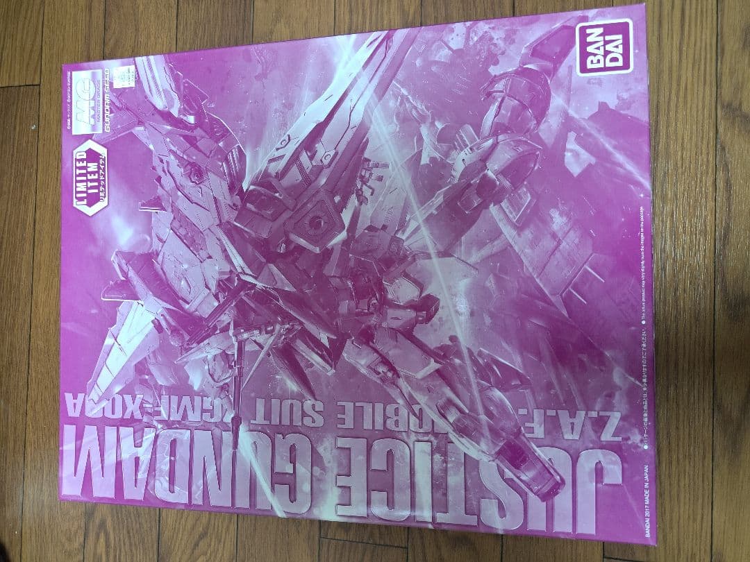 BANDAI MG ZGMF-X10A ジャスティスガンダム