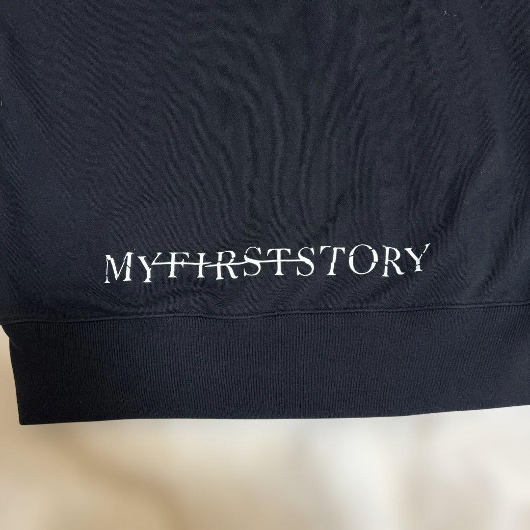 MY FIRST STORY Logo Hoodie ブラック L