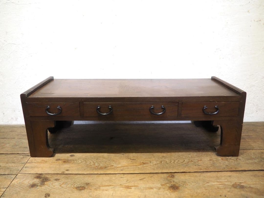 1199 アンティーク　文机　ローテーブル　座卓　ちゃぶ台 レトロ　展示台　花台