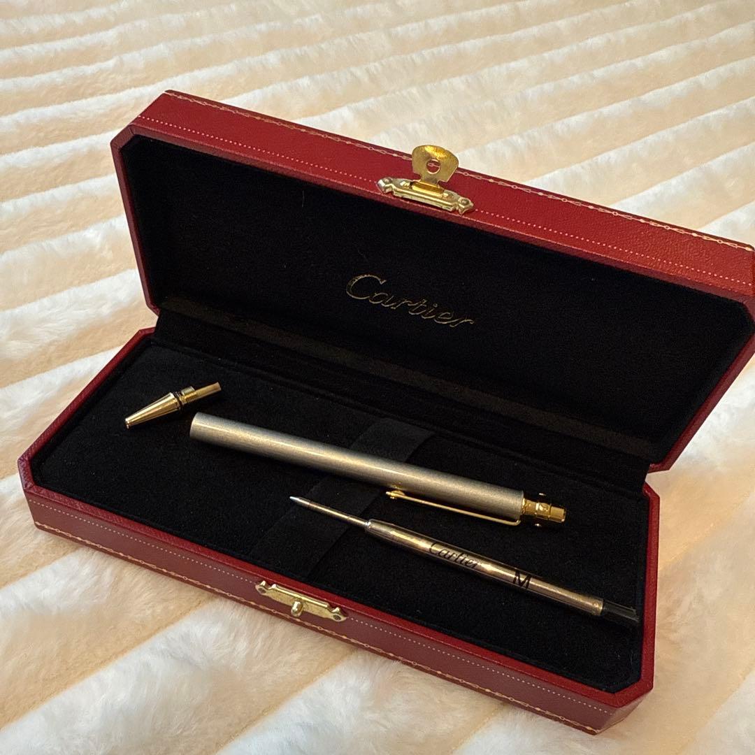 Cartier ボールペン シルバー