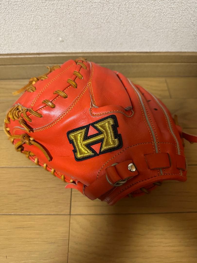 Hi-Gold 野球 軟式グローブ キャッチャーミット 左投げ