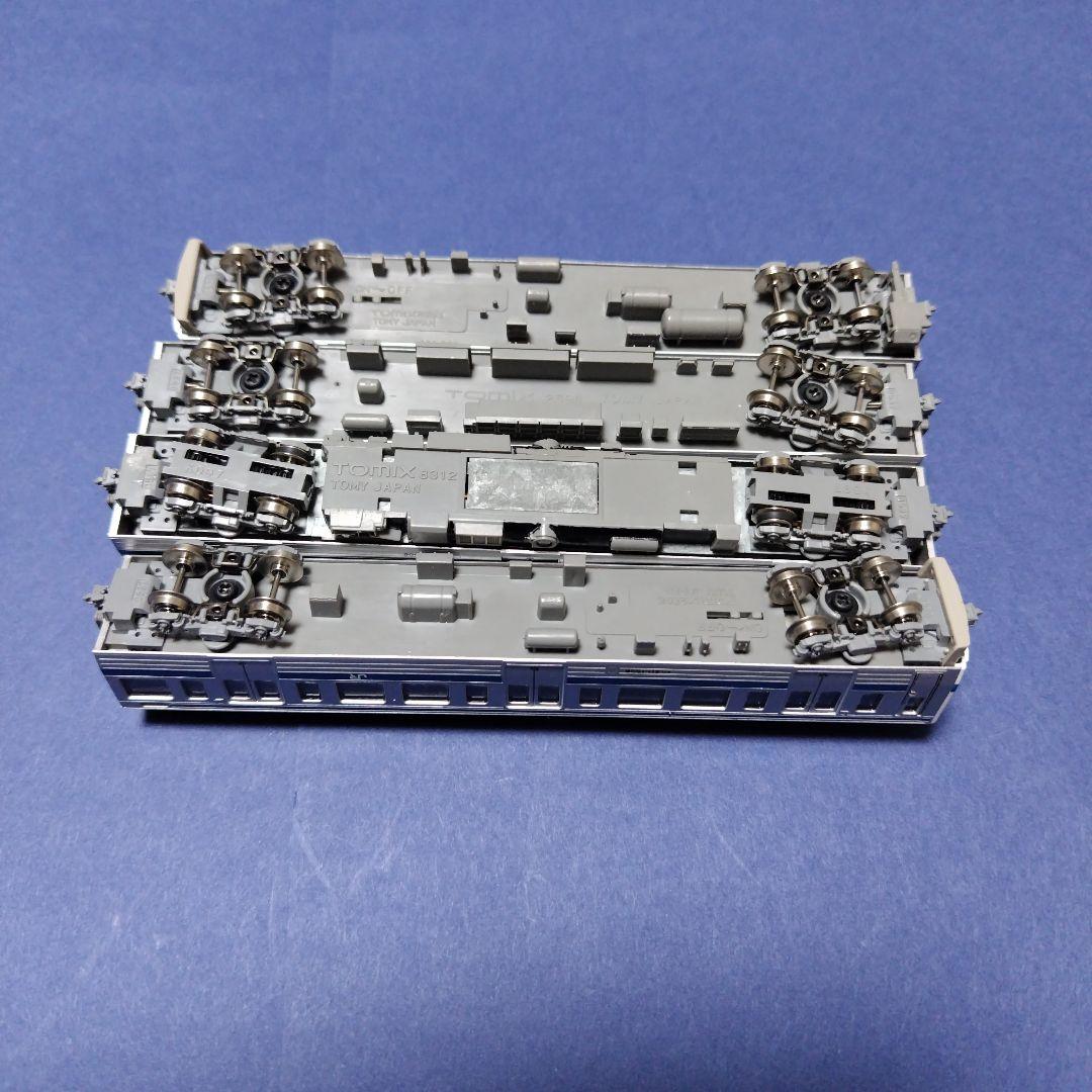 tomix 415系1500番台 常磐線 グレー床下 4両セット　Nゲージ