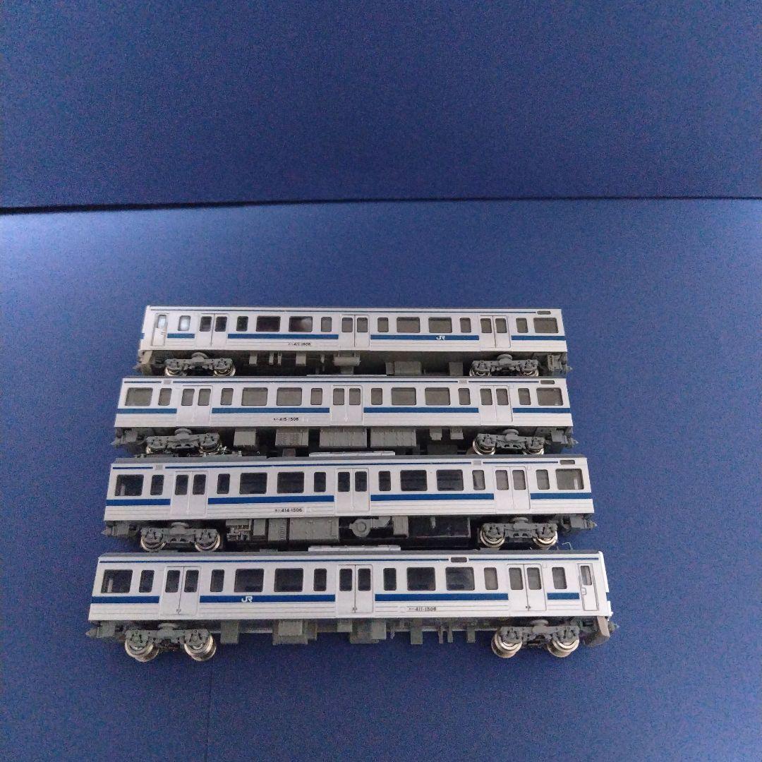 tomix 415系1500番台 常磐線 グレー床下 4両セット　Nゲージ