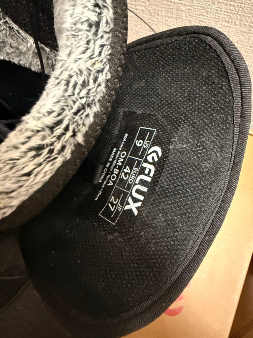 FLUX OM-BOA スノーボードブーツ ブラック JP 27