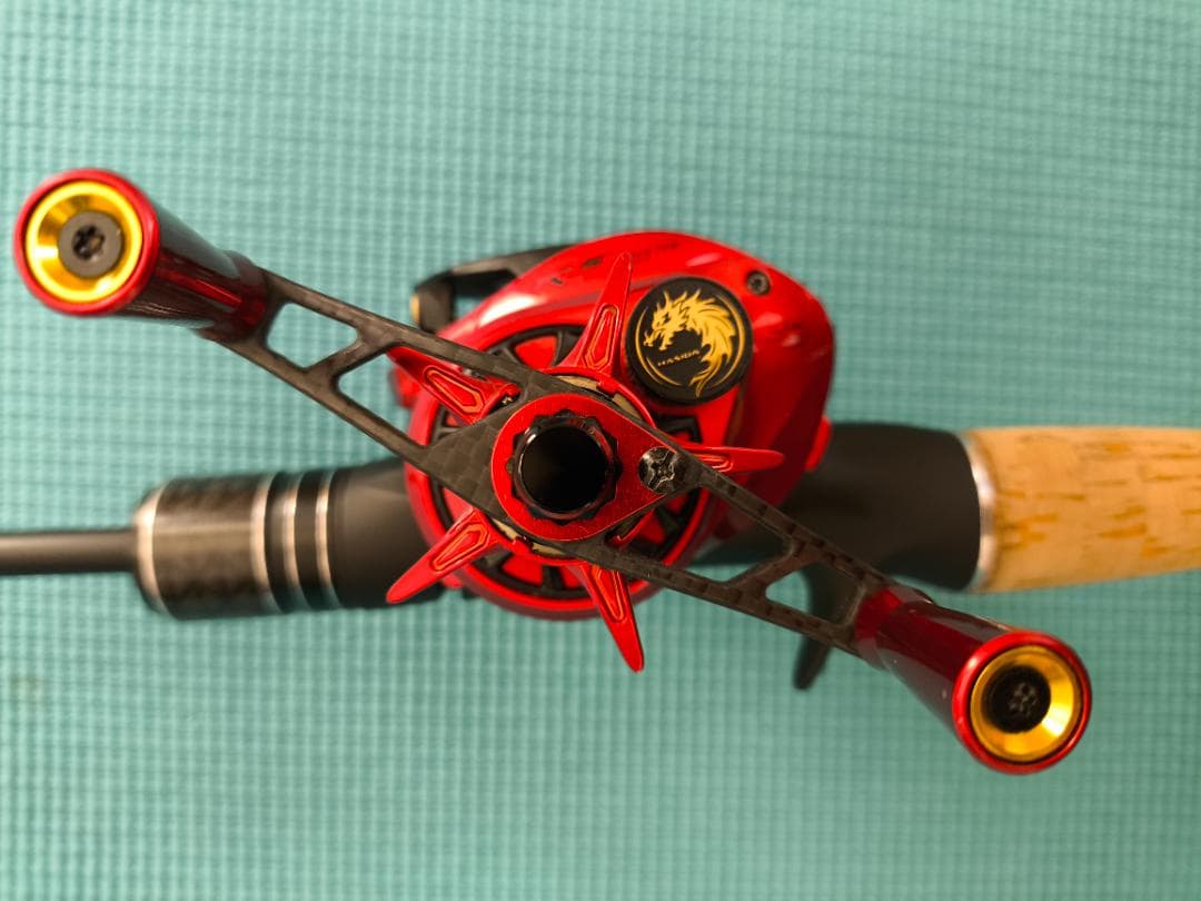 美品【超軽量BFSリール】Histar giu Dragon(左ハンドル)