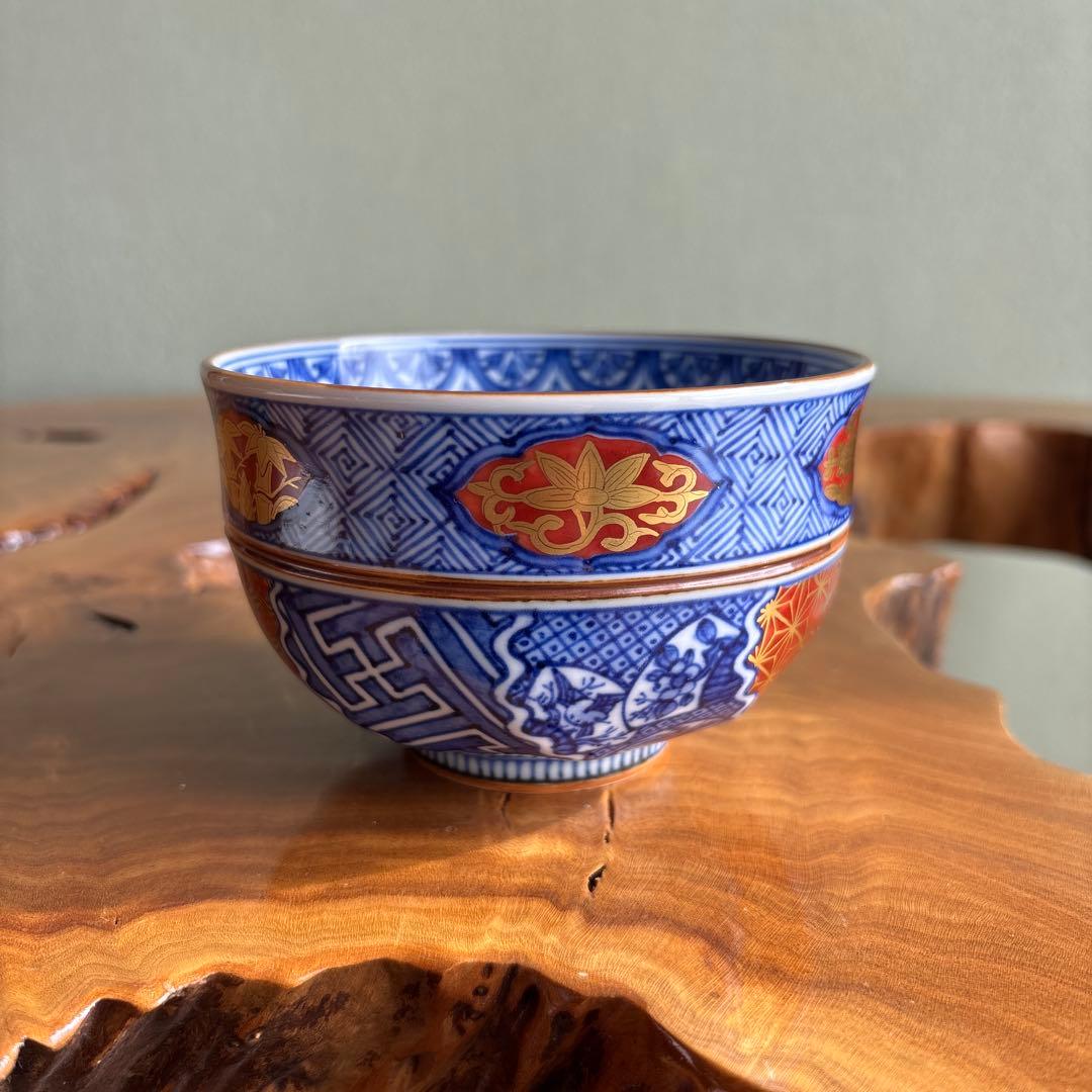 【定価28000円】染付茶碗 高野昭阿弥造 抹茶碗 茶道具 共箱