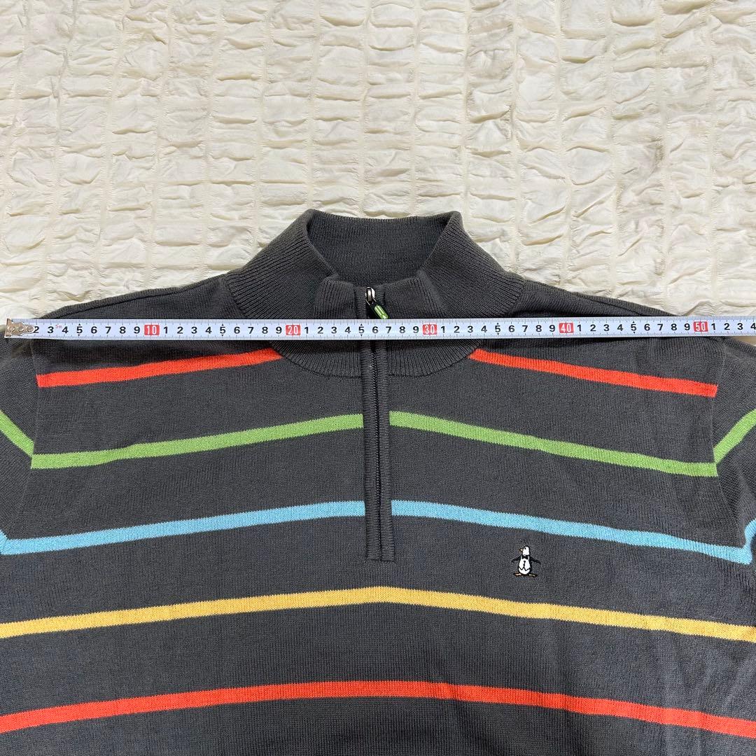 Munsingwear マンシング ゴルフ ハーフジップセーター ニット 3L