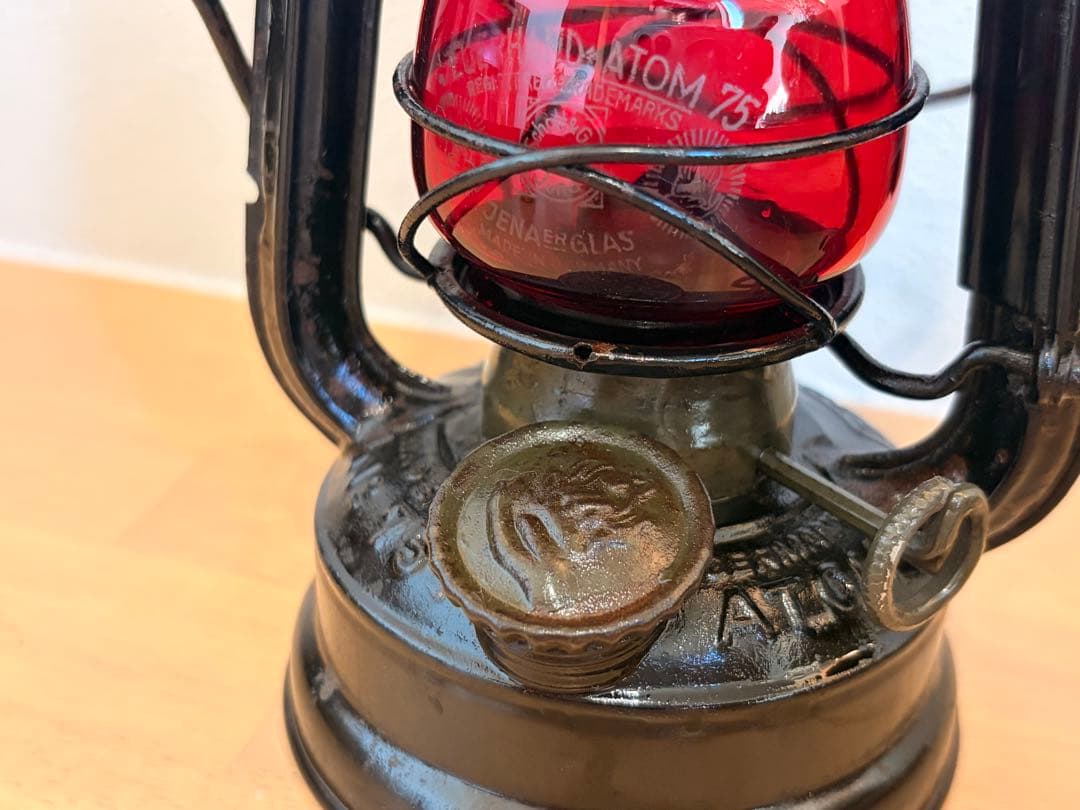 【極希少】FEUERHAND 75 ATOM オリジナルペイント レッドグローブ