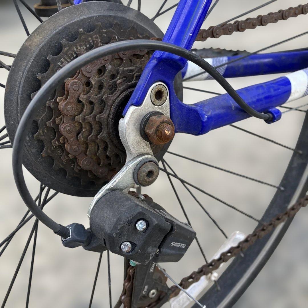 ACORDE クロスバイク パンクあり 茨木市 手渡し 防犯登録譲渡 近場配達可