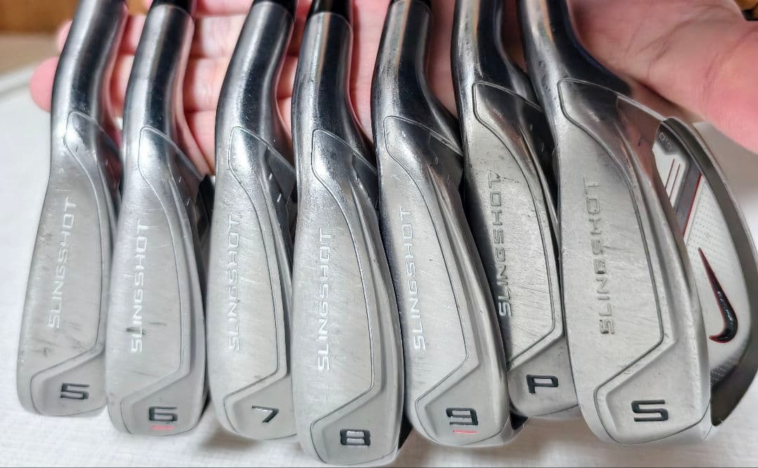 週末セール ナイキ スリングショット6.0 アイアンセット7本5〜9.PS