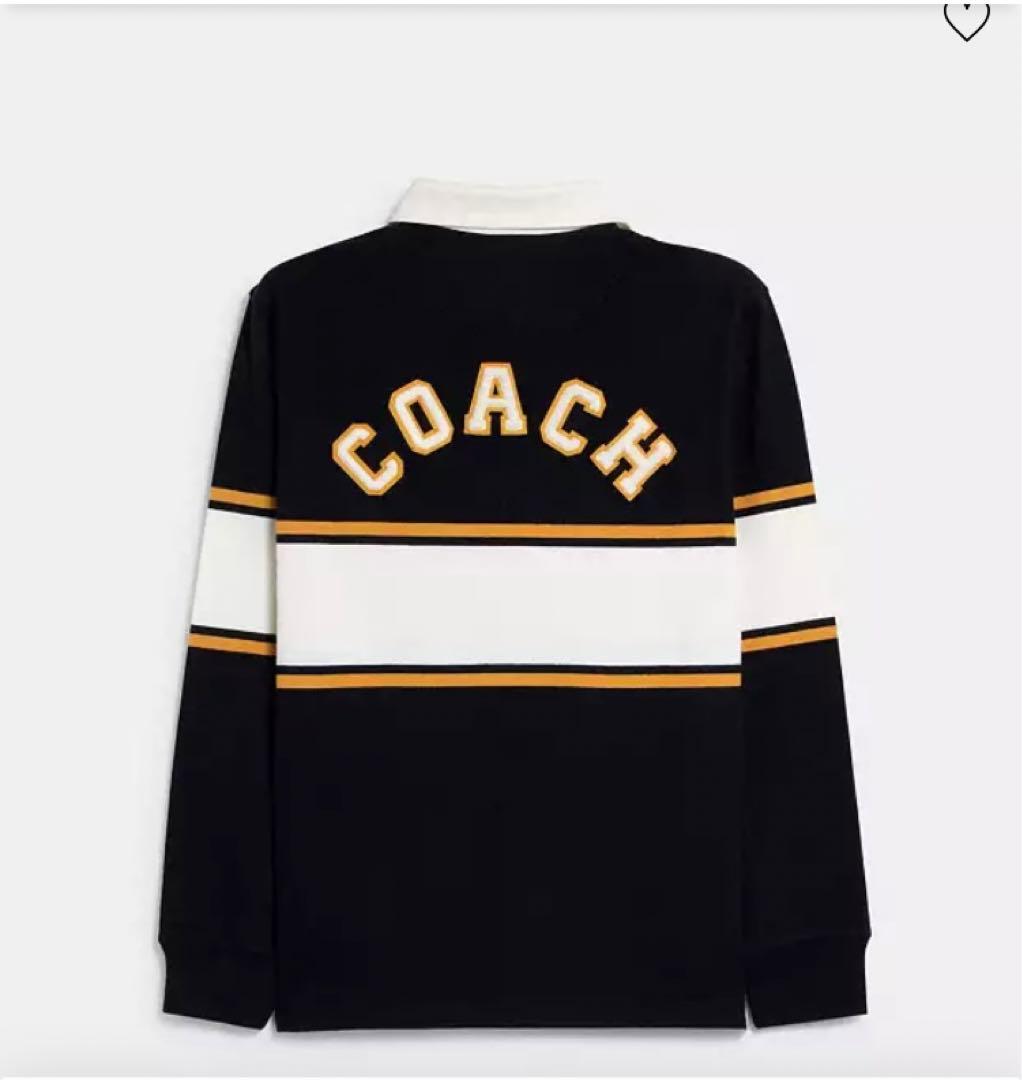 新品未使用品　レディース　coach ラガーシャツ　XS