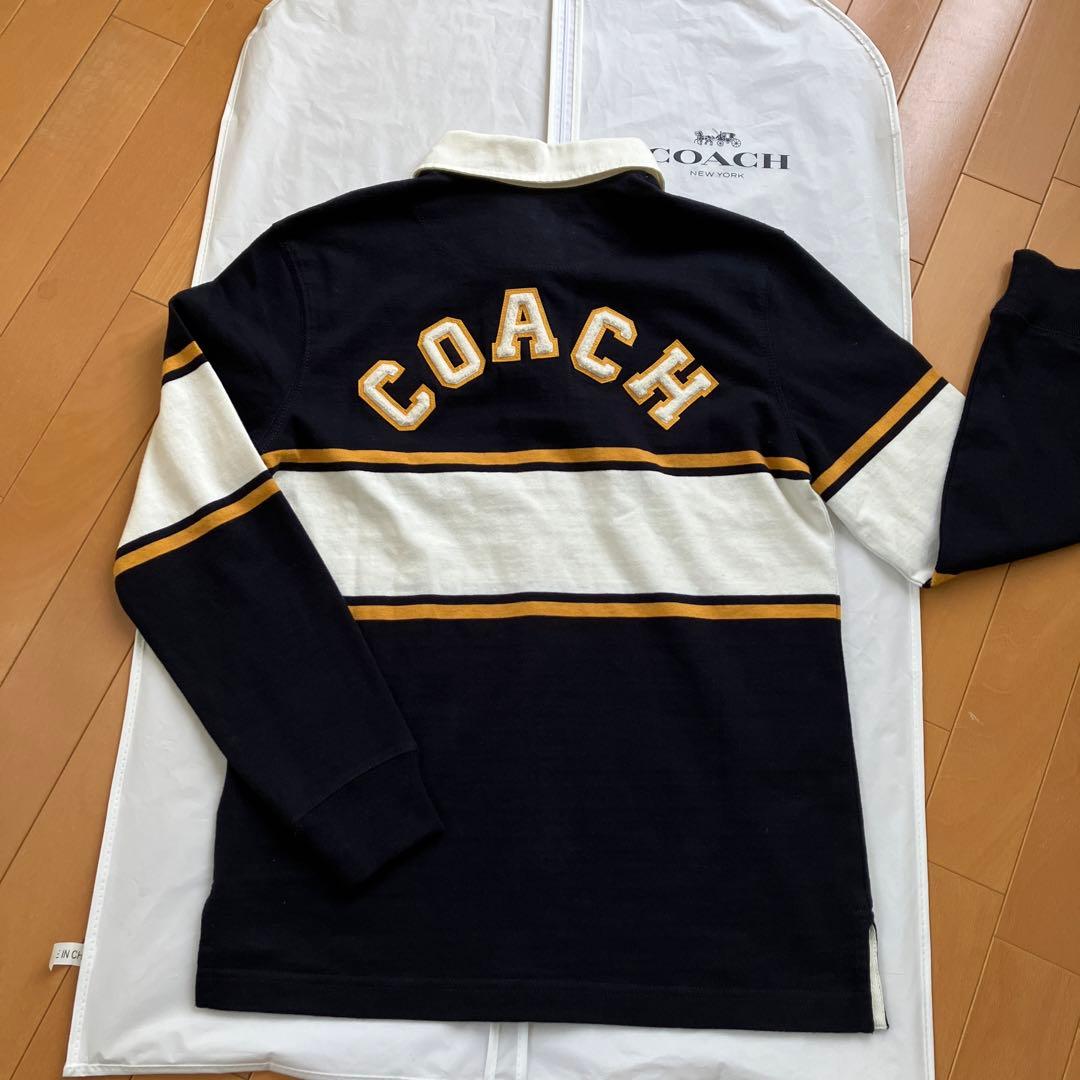 新品未使用品　レディース　coach ラガーシャツ　XS